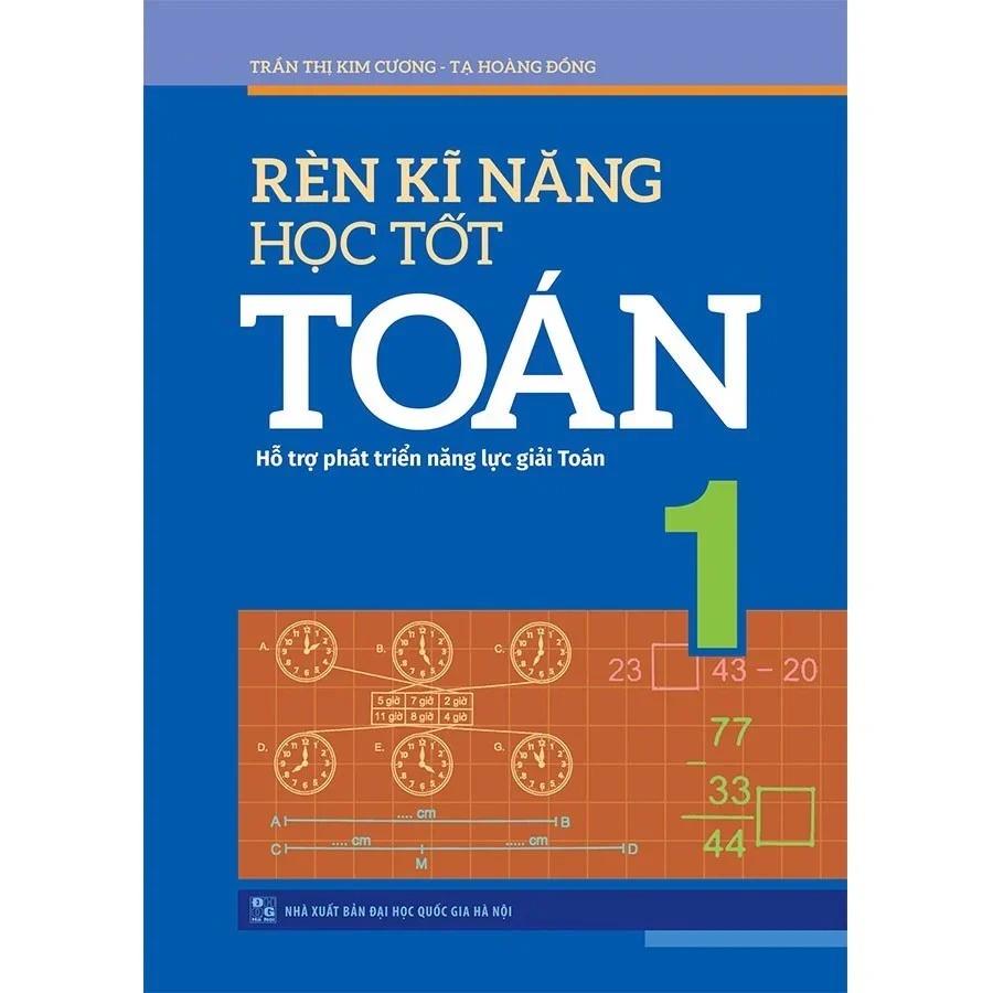 Combo 3 Cuốn Rèn Kỹ Năng Học Tốt Toán Lớp 1 - Bản Quyền