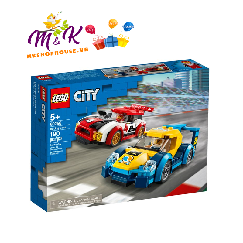 Đồ Chơi Lắp Ghép LEGO City Xe Đua Siêu Hạng 60256 (190 Chi Tiết)