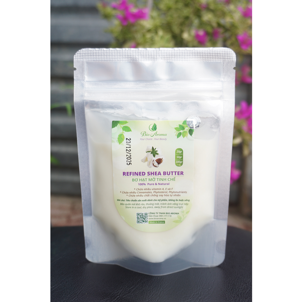 Bơ hạt mỡ - Shea Butter | Bio Aroma 100gr