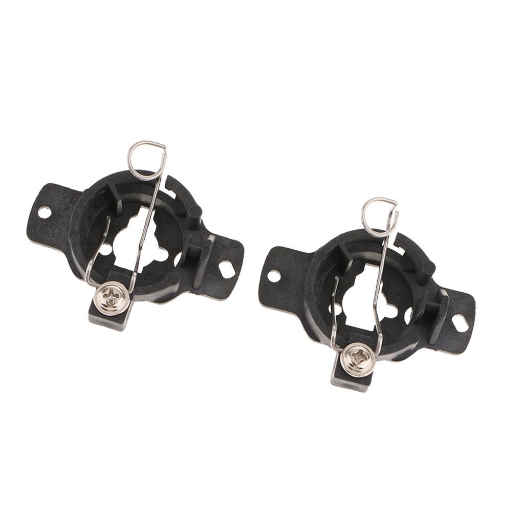 4X Xenon Bulb Headlight Holder For Mercedes 320