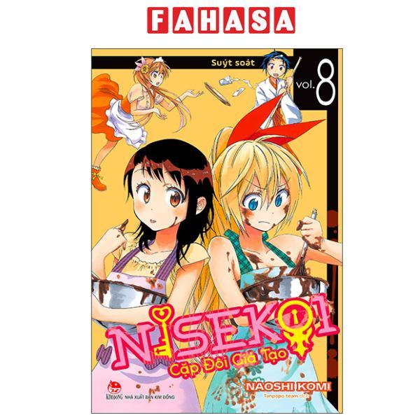 Sách - Nisekoi - Cặp Đôi Giả Tạo - Tập 8 - Suýt Soát