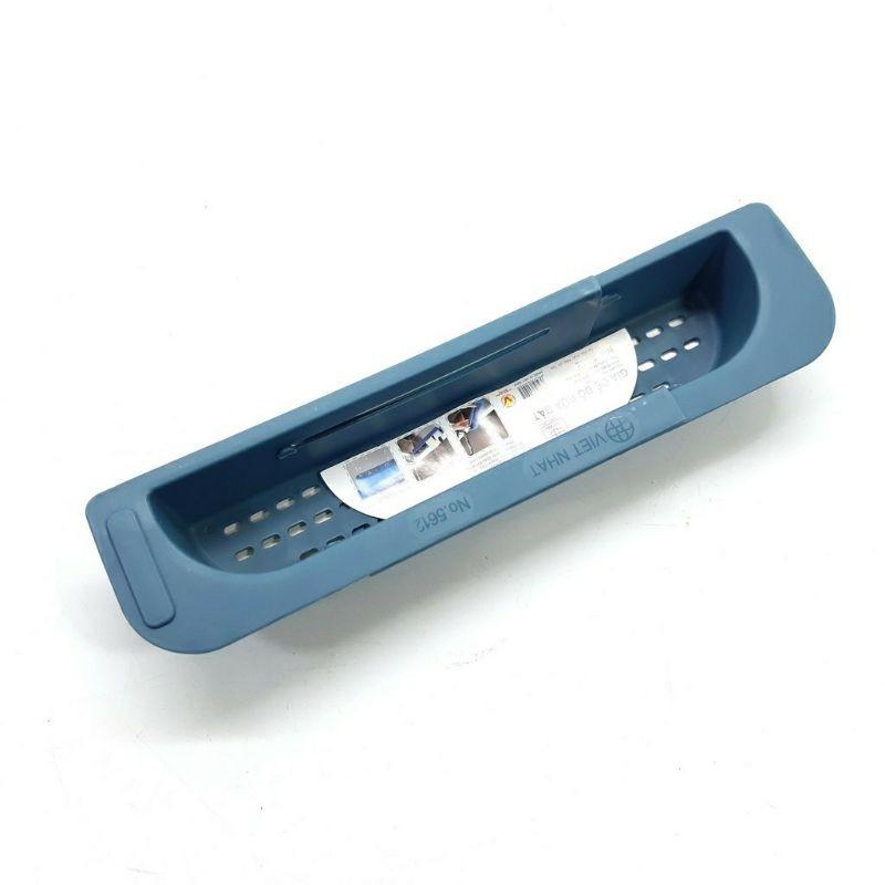 Gía để đồ rửa bát nhựa VIỆT NHẬT 5612 , có thể điều chỉnh kích thước, gác bồn đa năng -Như Trang Plaza