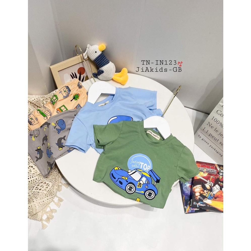 &quot;Đồ Bộ Bé Trai Bé Gái Minky Mom, Quần áo trẻ em vải Cotton 100% mềm mịn thoáng mát an toàn cho bé NN36