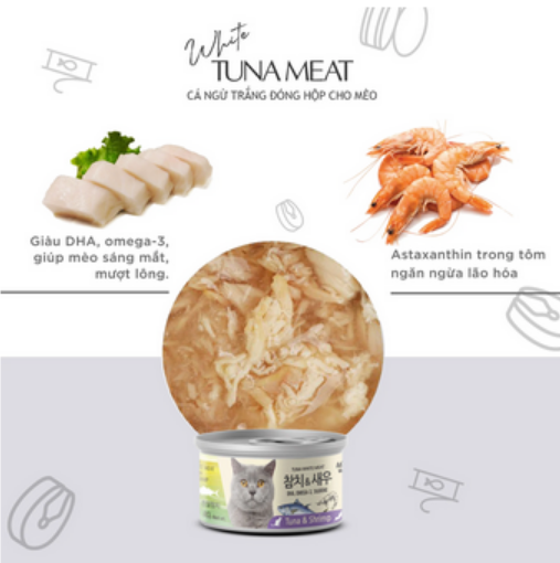 Pate Thịt hộp Meowow cho mèo| Giàu DHA và Omega-3 | Nhiều topping