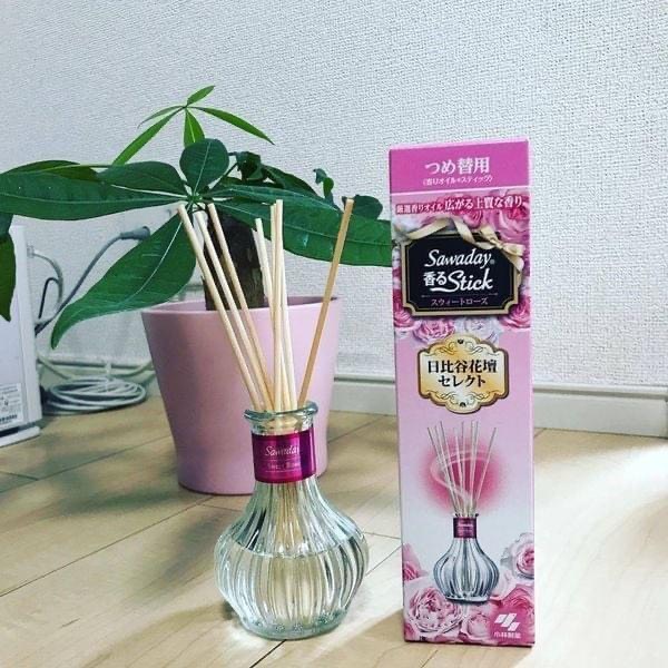 Cắm thơm phòng Sawaday Stick hương hoa 70 ml (3 loại)