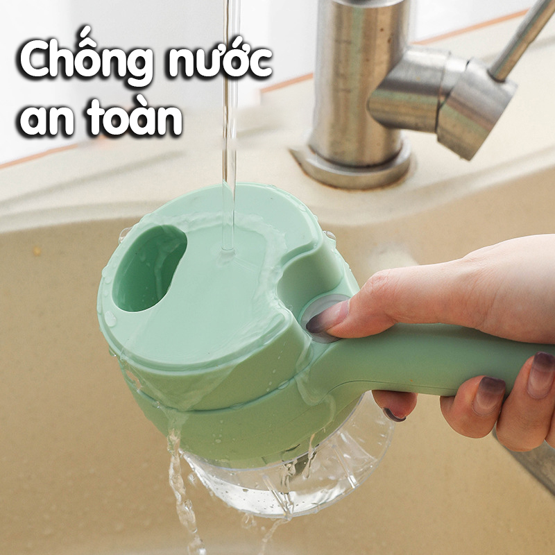 Máy xay cắt lát tỏi ớt rau củ thực phẩm tiện lợi - K1614
