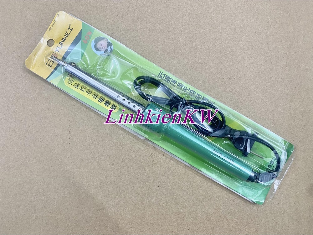 Mỏ hàn chì - Mỏ hàn thiếc 60W Wynn's, sử dụng lõi gia nhiệt tăng cường, lên nhiệt nóng nhanh, mối hàn đẹp, bóng, an toàn.