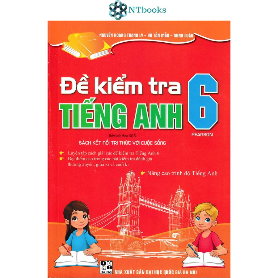 SÁCH Đề Kiểm Tra Tiếng Anh 6 -MK