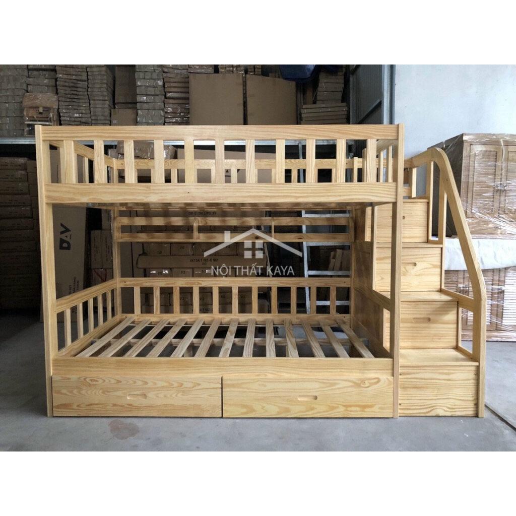 (Ord) Benny – Giường 2 tầng + 2 Hộc Kéo 1m2 - 1m2