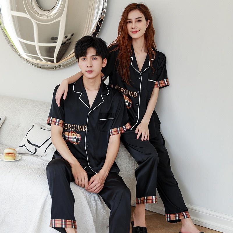 Bộ Lụa Mặc Nhà ️Đồ Ngủ Pijama Lụa Cao Cấp Siêu Mát Mềm Mịn - ELSA