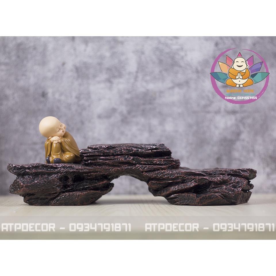Đế chú tiểu trang trí dễ thương