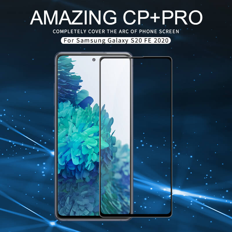 Miếng dán kính cường lực Samsung Galaxy S20 FE hiệu Nillkin Amazing CP+ Pro full màn hình 3D mỏng 0.3mm, Kính ACC Japan, Chống Lóa, Hạn Chế Vân Tay - Hàng chính hãng