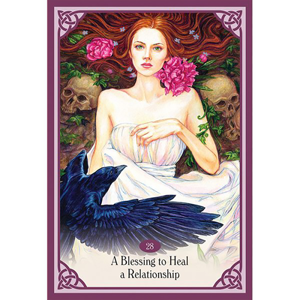 Bộ Bài Blessed Be Oracle By Lucy Cavendish