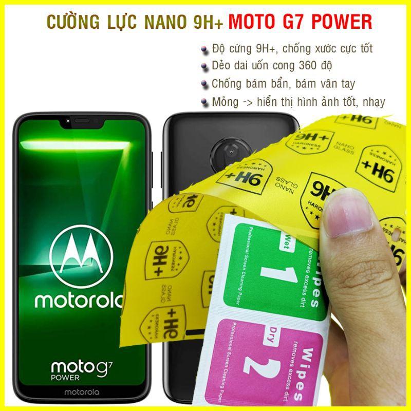 Dán cường lực dẻo nano dành cho  Moto G7 Power