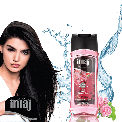 Combo Dầu Gội Thảo Dược 2in1 imaj 600ml và Sữa Tắm Dưỡng Da imaj 500ml - Hàng Chính Hãng