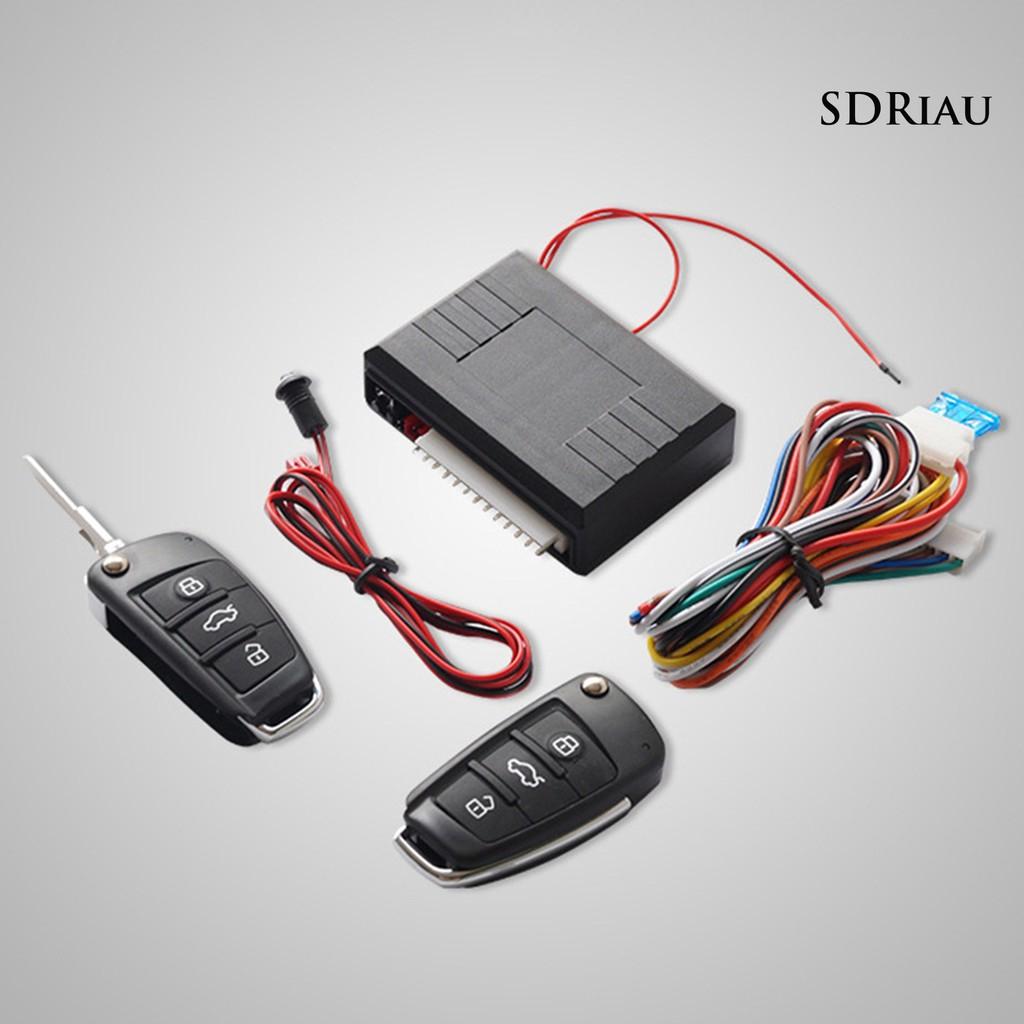 Bộ Khóa Điều Khiển Từ Xa Thông Minh Qcd 12v Cho Xe Hơi