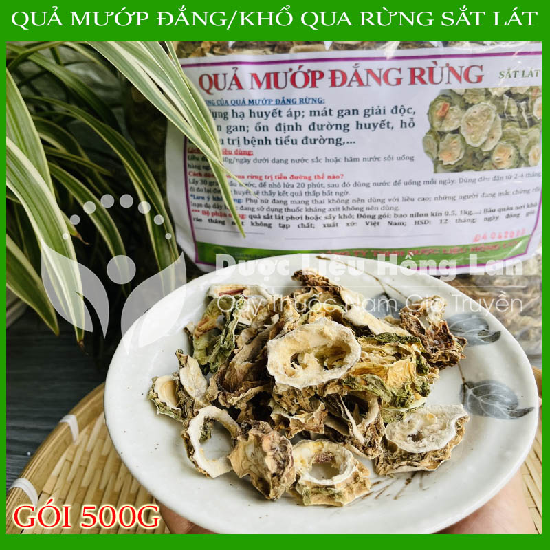 1kg Trái Khổ Qua (mướp đắng) Rừng sắt lát khô sạch