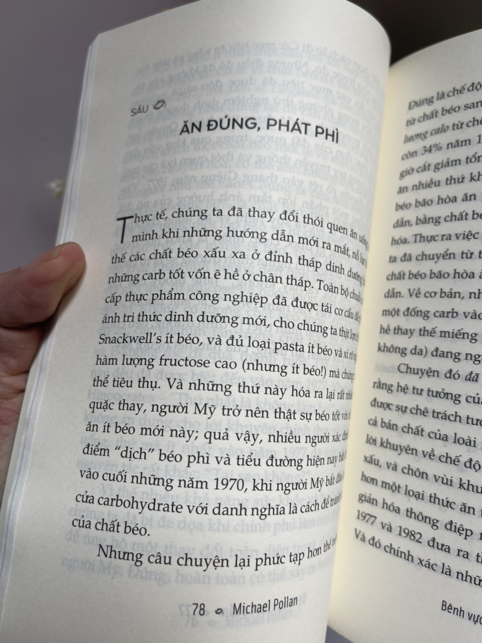 BÊNH VỰC THỰC PHẨM - HUYỀN THOẠI VỀ DINH DƯỠNG VÀ THÚ VUI ĂN UỐNG (IN DEFENSE OF FOOD) - Michael Pollan - Quỳnh Chi dịch – Nhã Nam - NXB Thế Giới