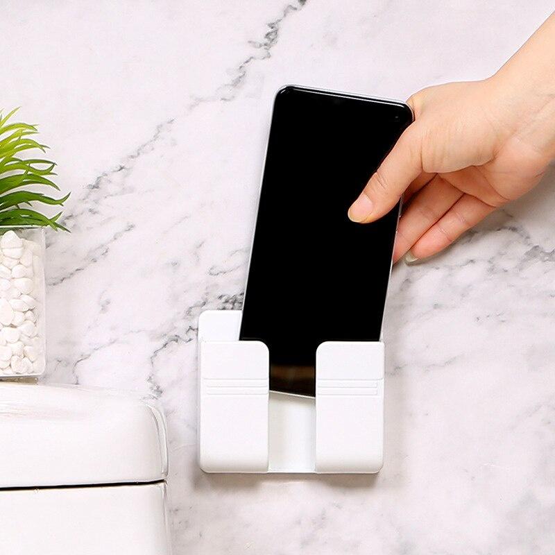 BỘ 2 GIÁ ĐỠ ĐIỆN THOẠI/ REMOTE DÁN TƯỜNG KHÔNG CẦN KHOAN ĐỤC TIỆN LỢI SIÊU BÁM CHẮC