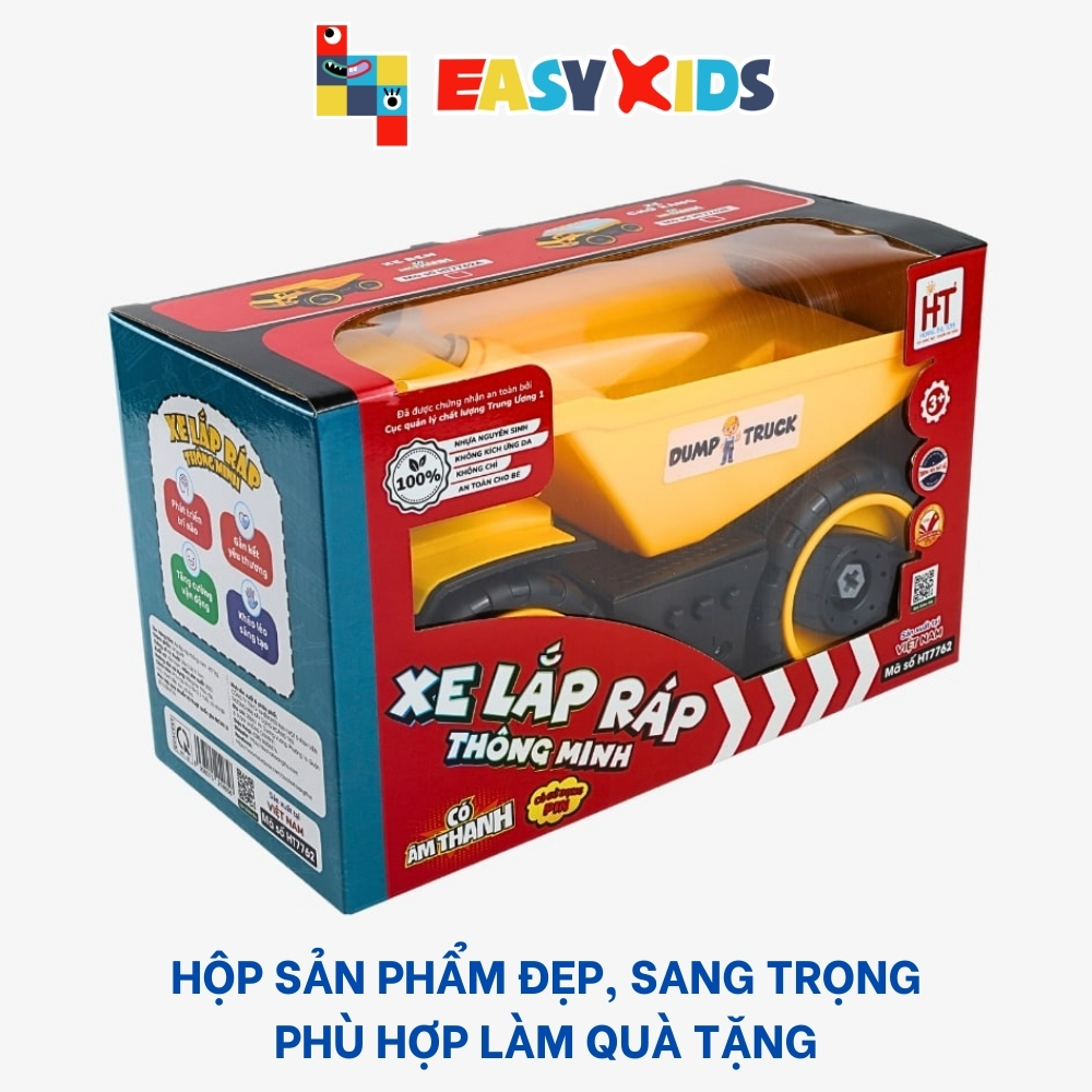 Xe Tải, Xe Ben, Xe Cứu Thương, Xe Cảnh Sát Cảnh Sác, Xe Bồn Đồ Chơi Có Âm Thanh Mô Hình Xe Cho Bé