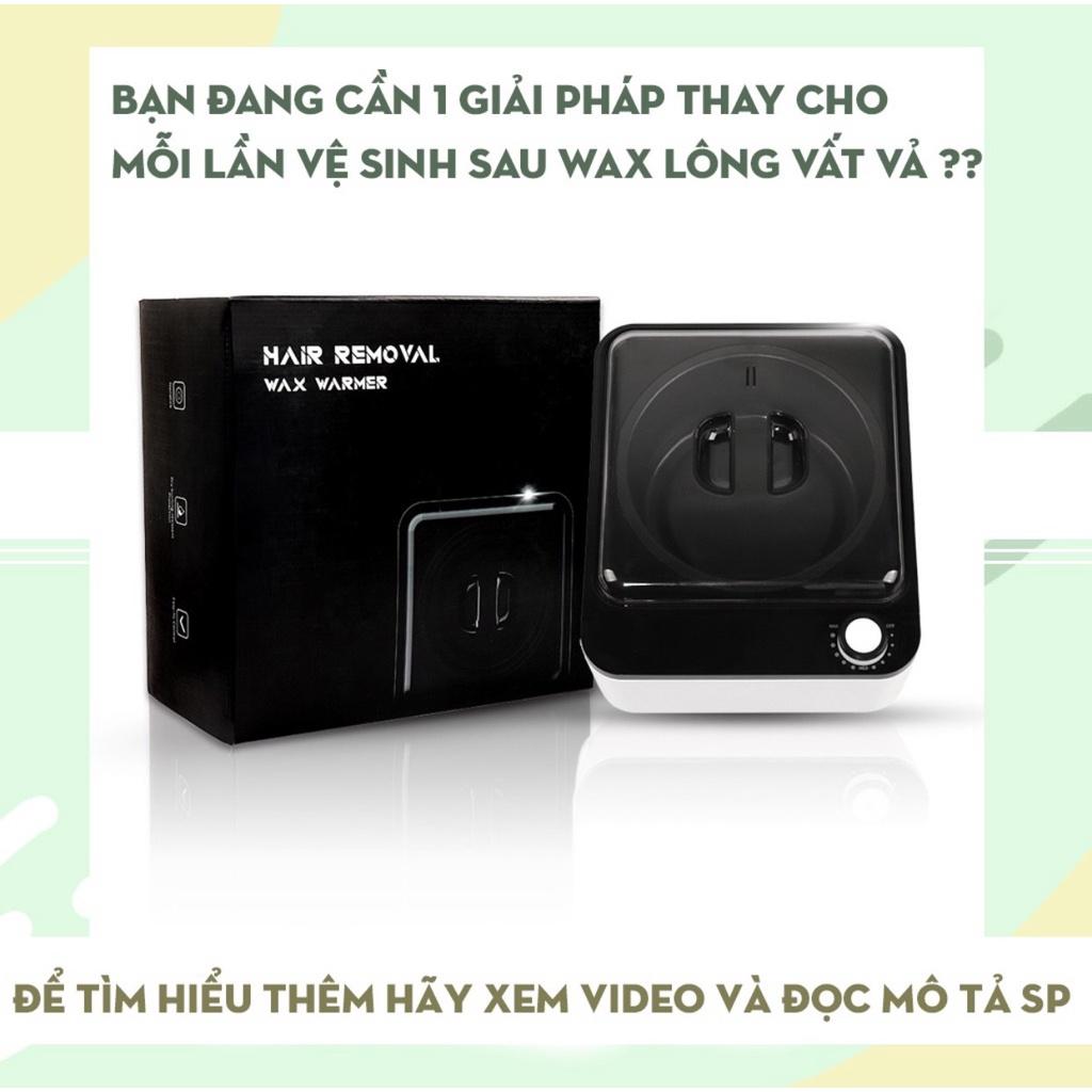 Nồi Nấu Sáp Wax Lông Cao Cấp CERAMIC Chống Dính, Nồi Đun Sáp Wax