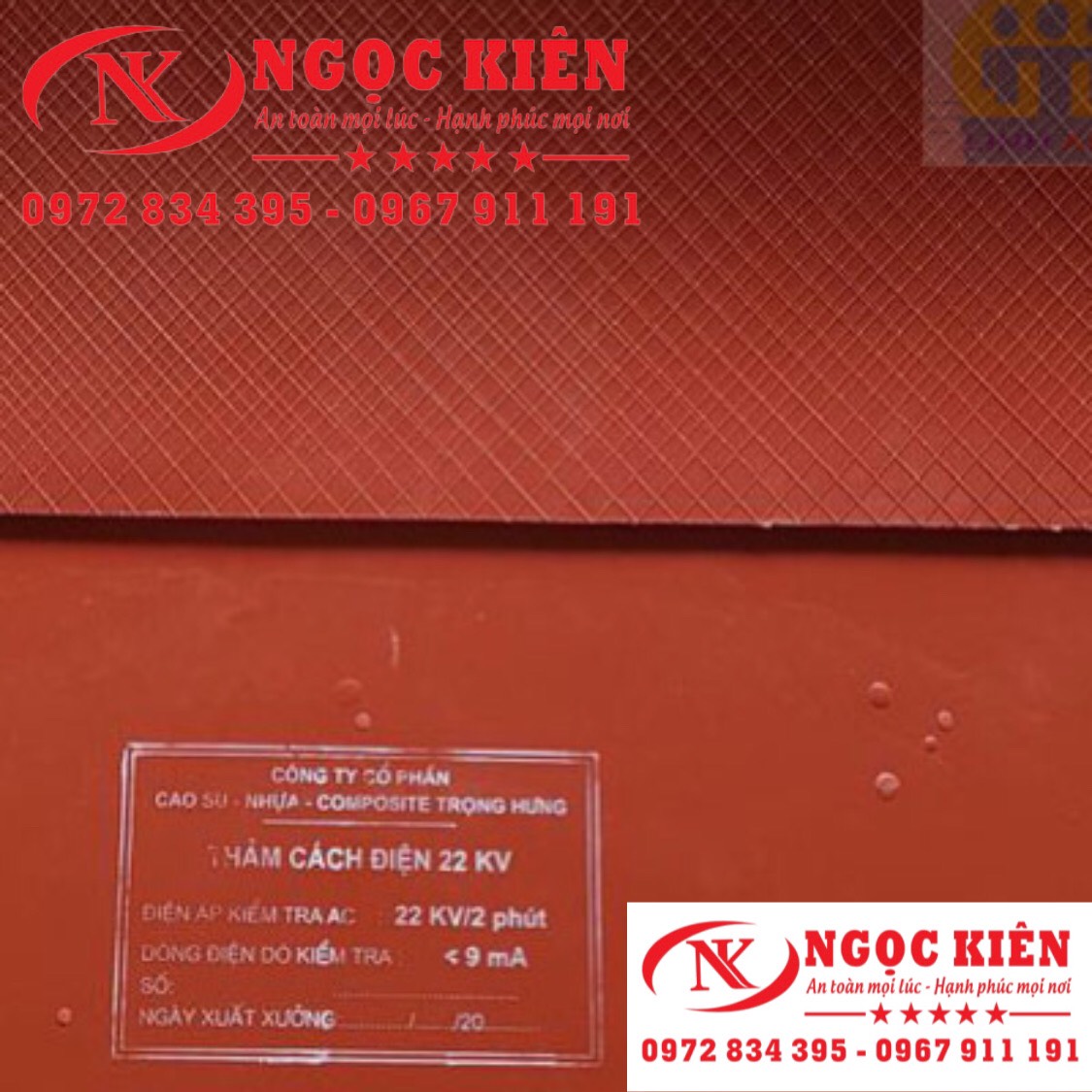 Thảm cách điện 35kv