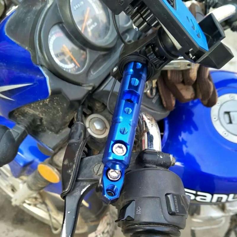 Giá Đỡ Điện Thoại Gắn Kính Chiếu Hậu Xe Máy Đa Năng 8 / 10mm