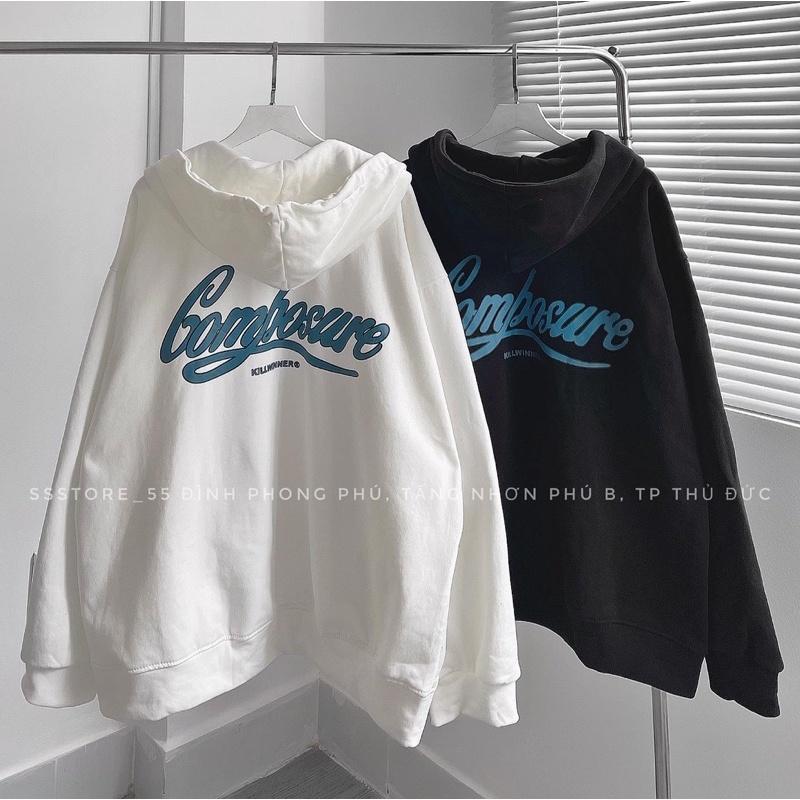 Áo khoác hoodie zip KILL có nón vải nỉ cotton lót bông nhiều màu form rộng unisex nam nữ - SSSTore
