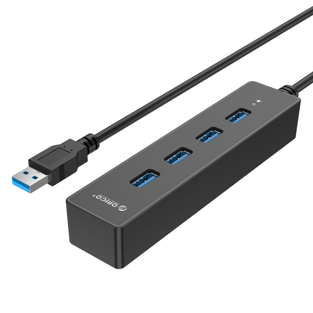 Hub USB 3.0 Orico 4 Cổng W8PH4 - Hàng Chính Hãng