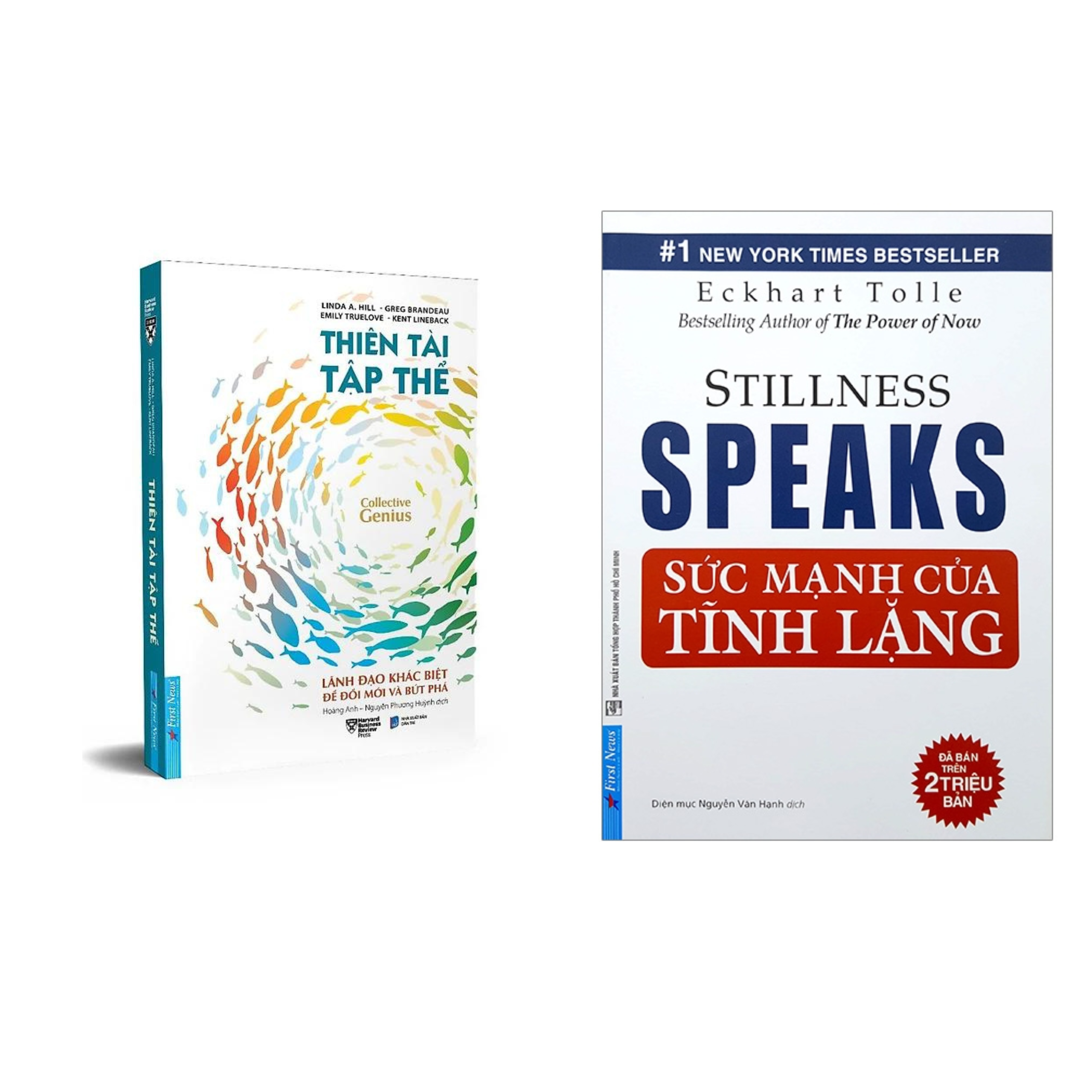 Combo 2 Cuốn Thiên Tài Tập Thể Sức Mạnh Của Tĩnh Lặng