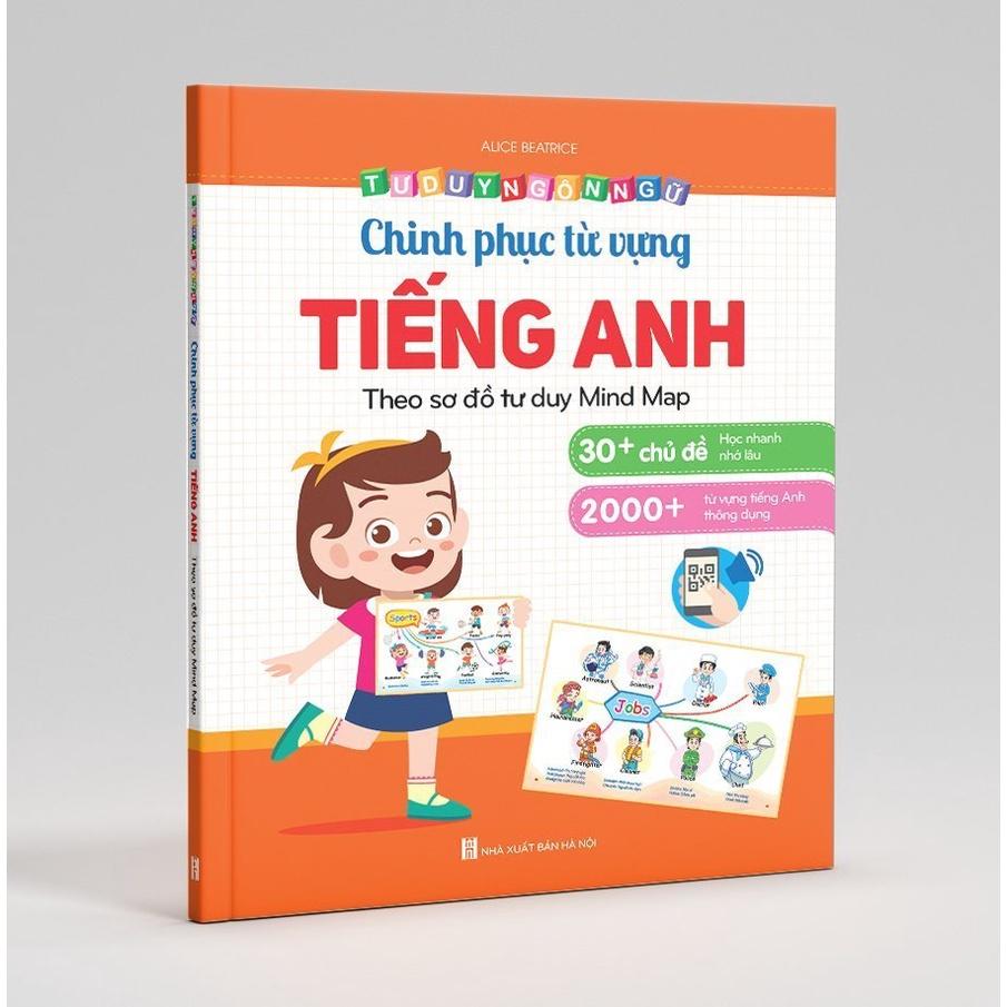 Sách - Chinh Phục Từ Vựng Tiếng Anh - Theo Sơ Đồ Tư Duy Mind Map (1 cuốn)