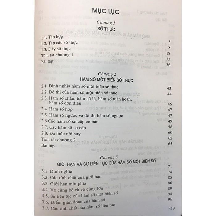 Sách - Toán Học Cao Cấp Tập 2 - Phép Tính Giải Tích Một Biến Số - KHỔ NHỎ - NXB Giáo Dục - HV - ảnh 5