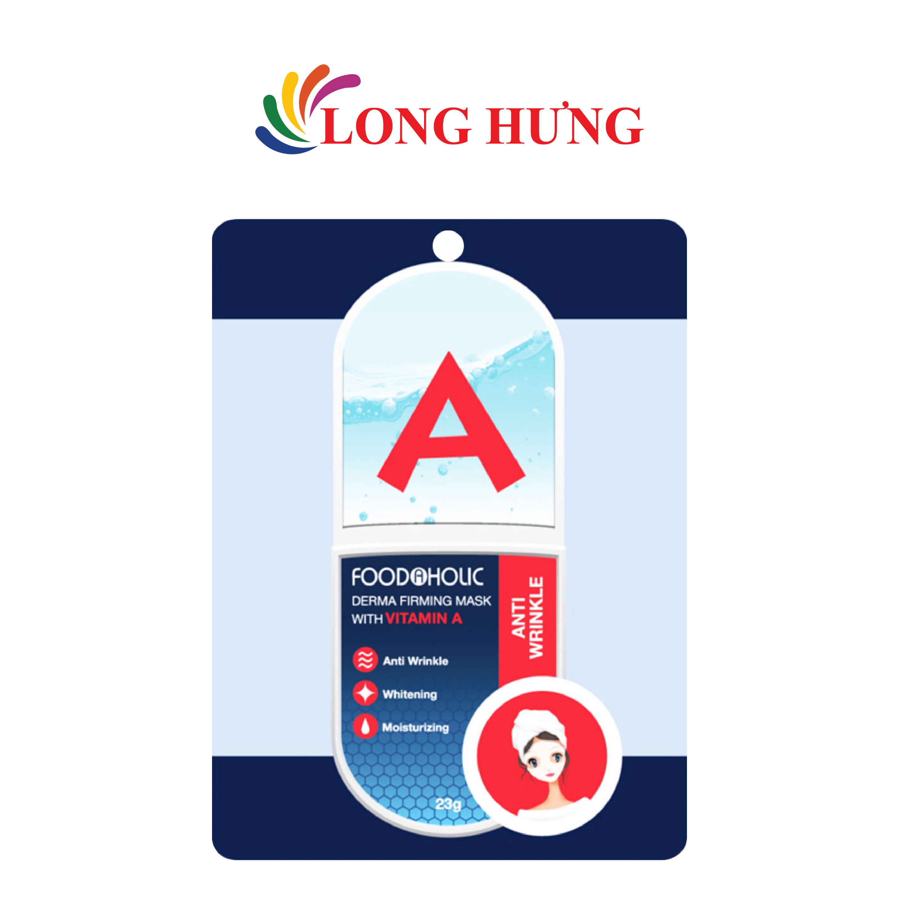 Mặt nạ giấy dưỡng da Foodaholic Vitamin Mask (01 miếng) - Hàng chính hãng