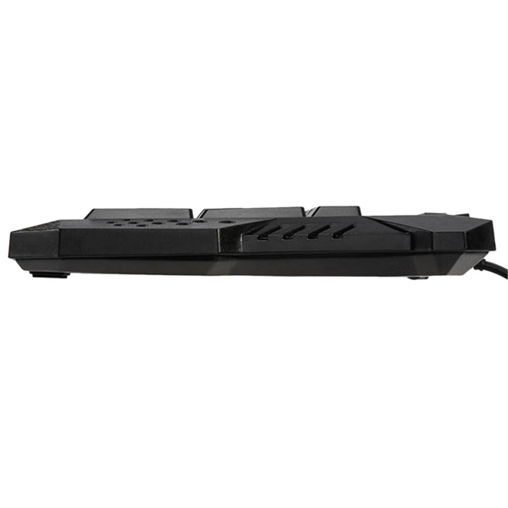 114 Sensitive Keys, 10 Multimedia Keys Keyboard for Working or Gaming