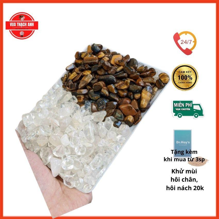 Đá Vụn Phong Thủy Ngũ Sắc 500g Rải Nền Nhà, Chơi Hồ Cá, Chậu Kiểng, Lọc Nước,...