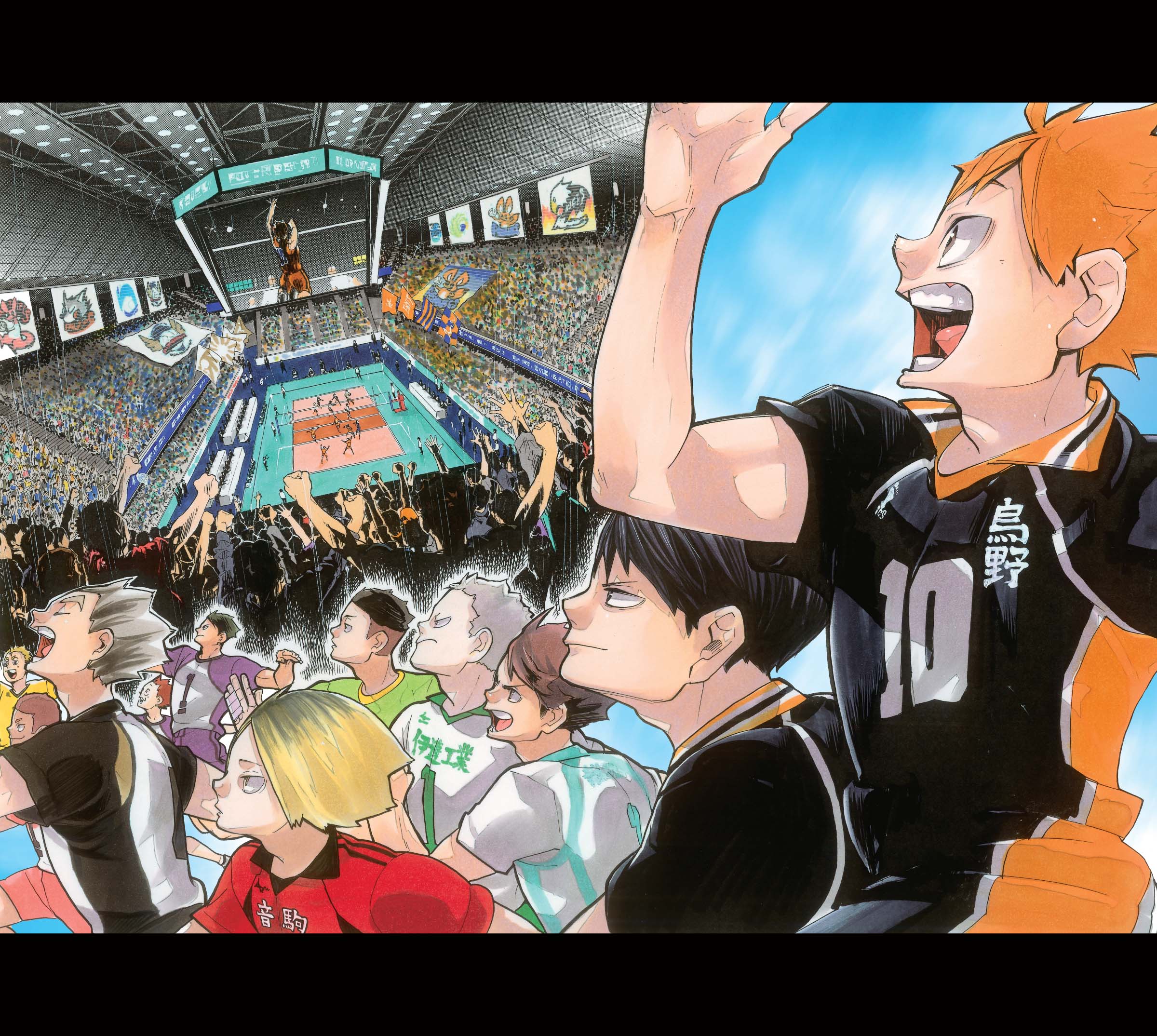 Truyện - Haikyu!! - Chàng Khổng Lồ Tí Hon Haicolor!! Phòng Triển Lãm Tranh Màu