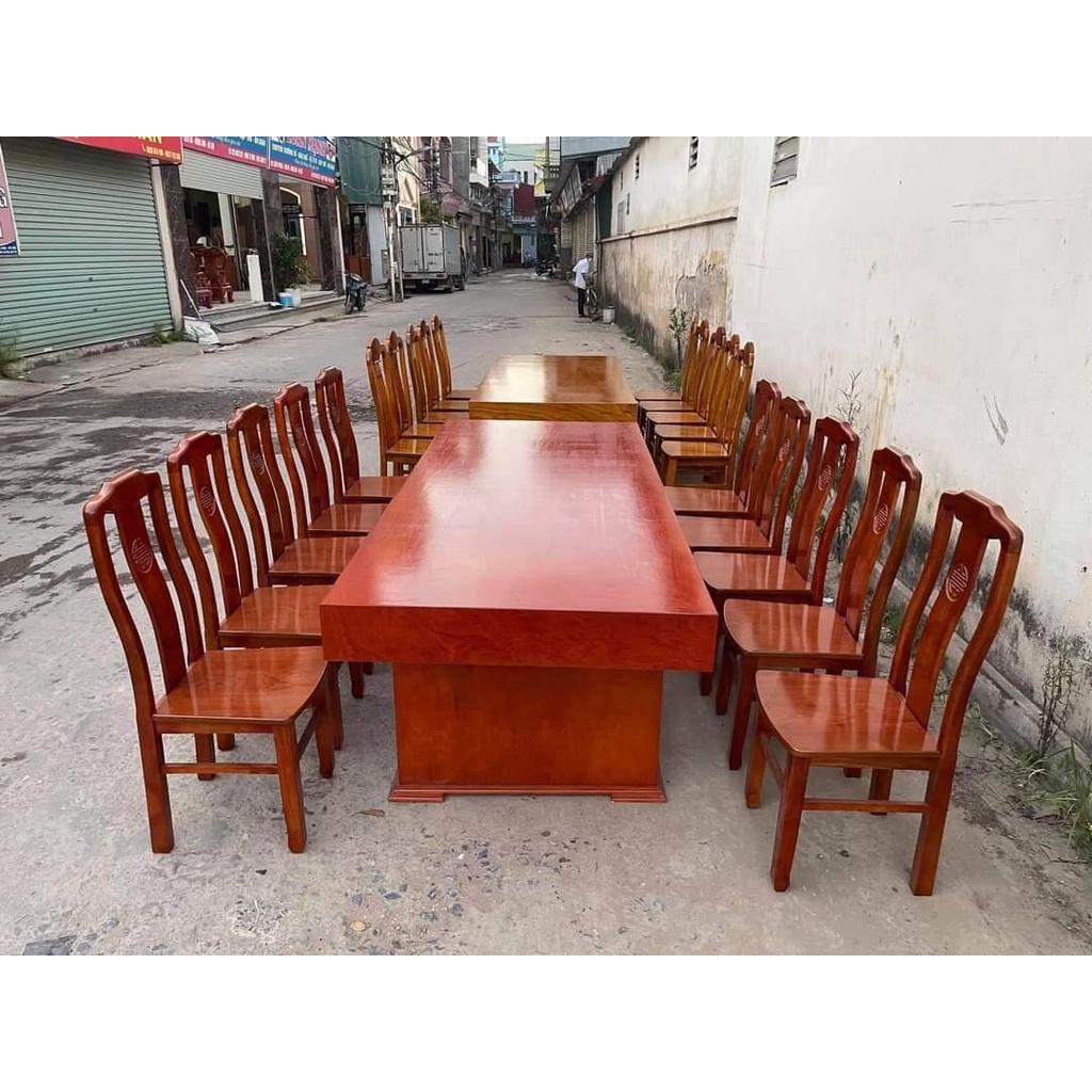 Bộ bàn ăn VIP - Đồ Gỗ Bình Long 0388639288