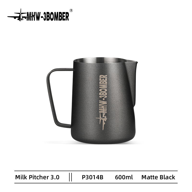 Ca Đánh Sữa MHW-3BOMBER Ca Đánh Bọt Sữa Inox Cao Cấp Phiên Bản 3.0 600ml | 3.0 MILK PITCHER