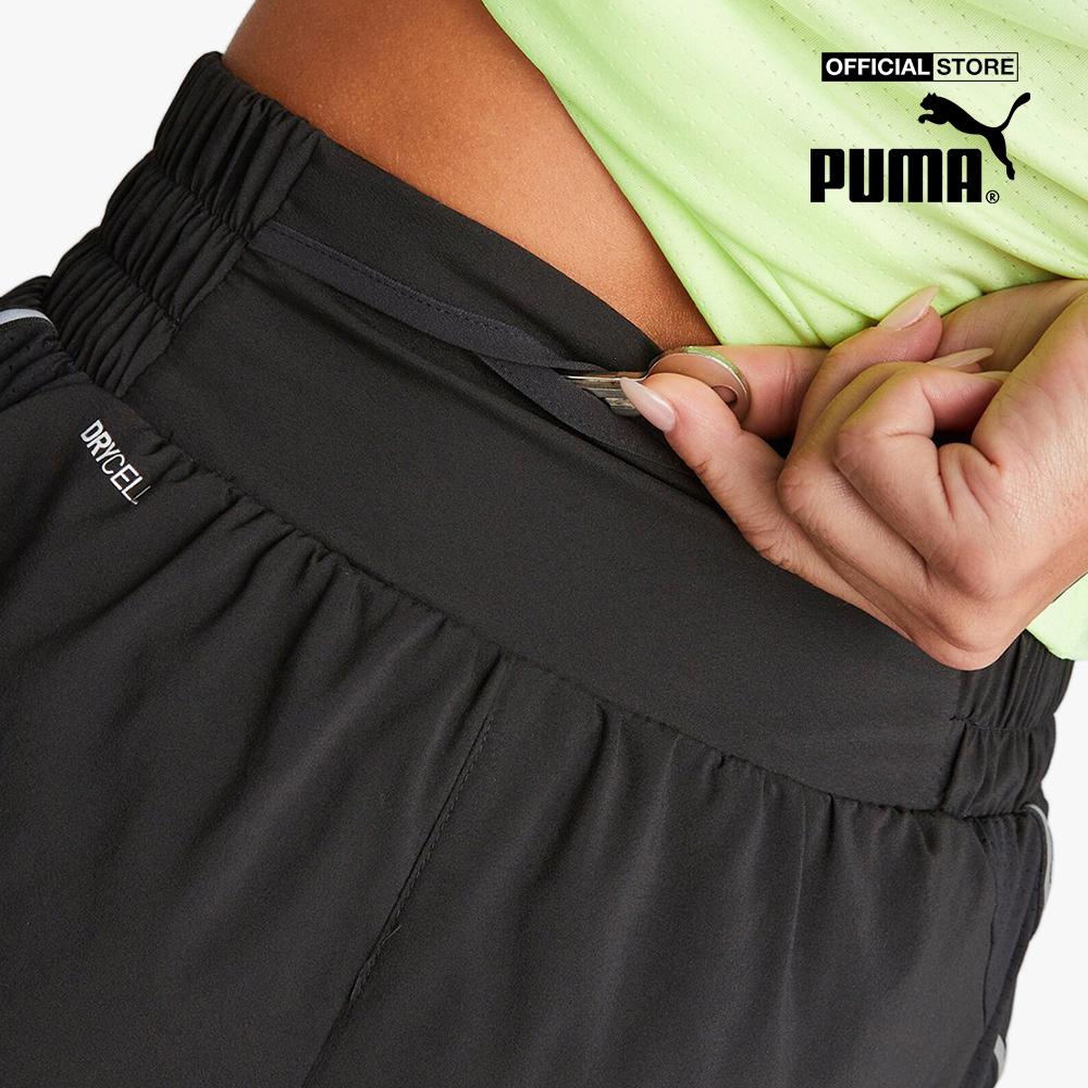 PUMA - Quần shorts chạy bộ nữ RUN Woven 3" 523288-0