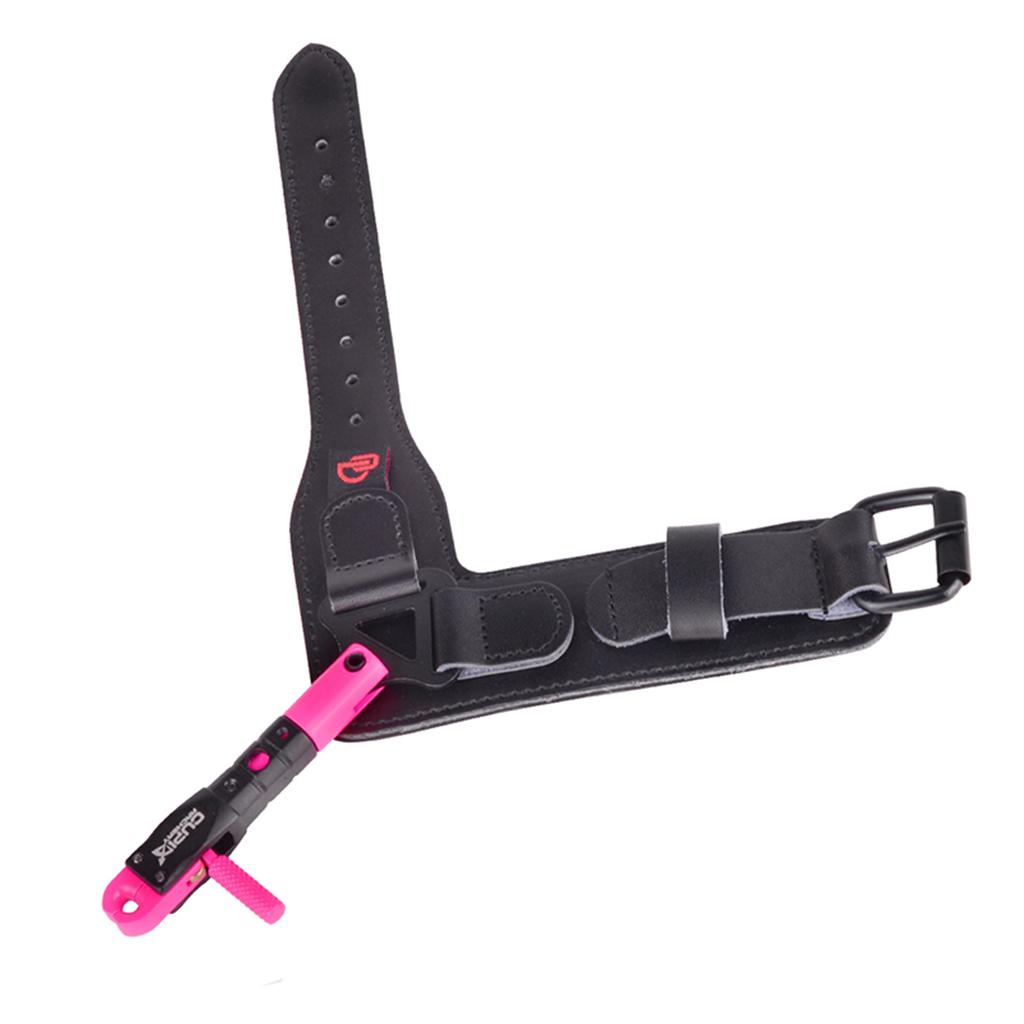 Archery Release Aid Buckle Adjutable Rotary for Archery Compound Bow Pink