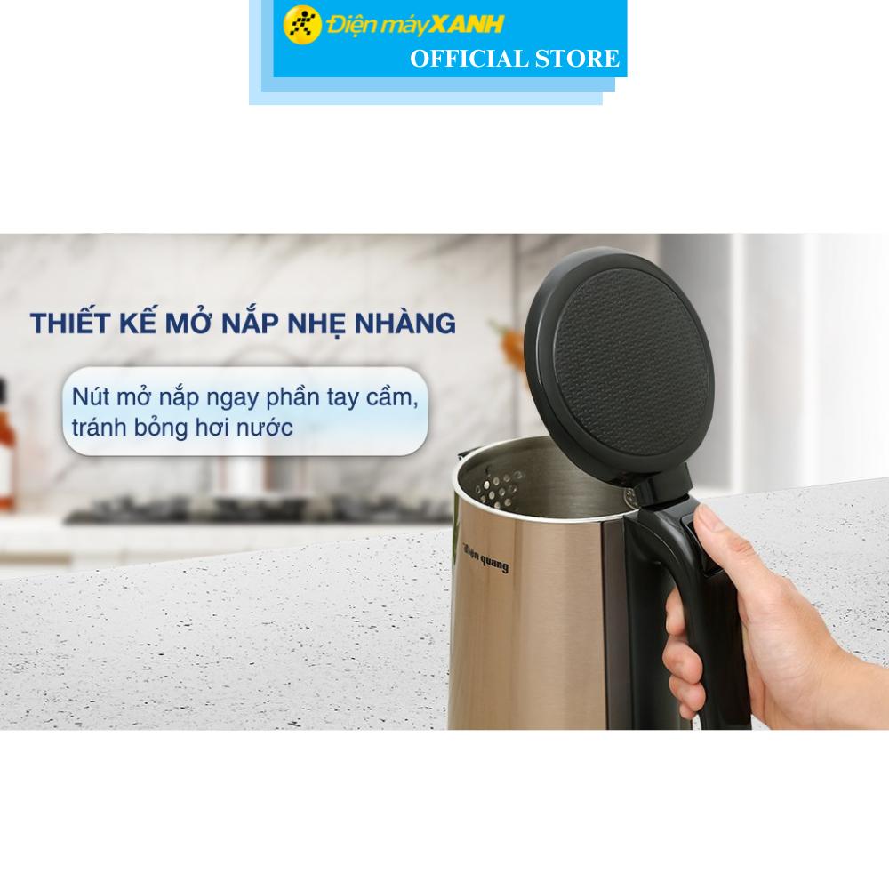 Bình đun siêu tốc Điện Quang 1.8 lít ĐQ EKT08 1818 GO - Hàng Chính Hãng