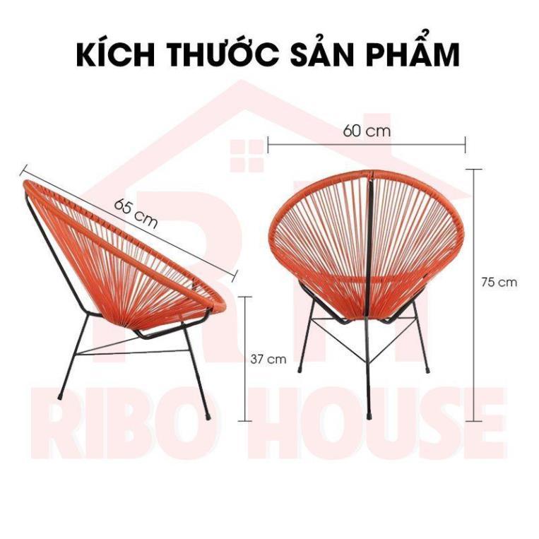 Bộ bàn ghế ban công gồm 1 bàn và 2 ghế giả mây lõi thép, dùng thư giãn trang trí phòng khách sân vườn cà phê / Healhomes