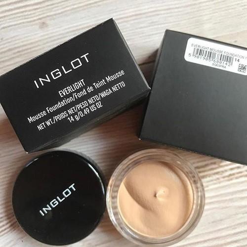 Kem nền Inglot Face Everlight Mousse Foundation (14g)