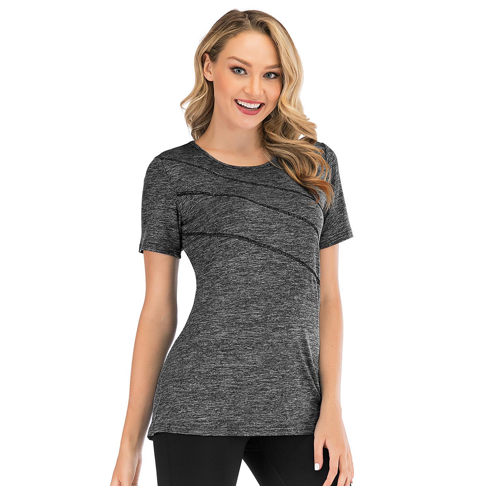 Áo thể thao cho nữa tập gym, yoga tay ngắn