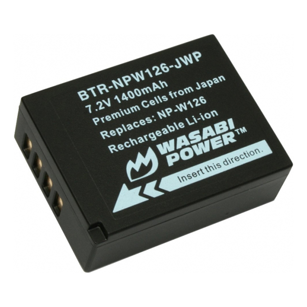 Pin Wasabi NP-W126 Cho Fujifilm X-E1 X-A2 X-M1 X-T1 - Hàng Nhập Khẩu