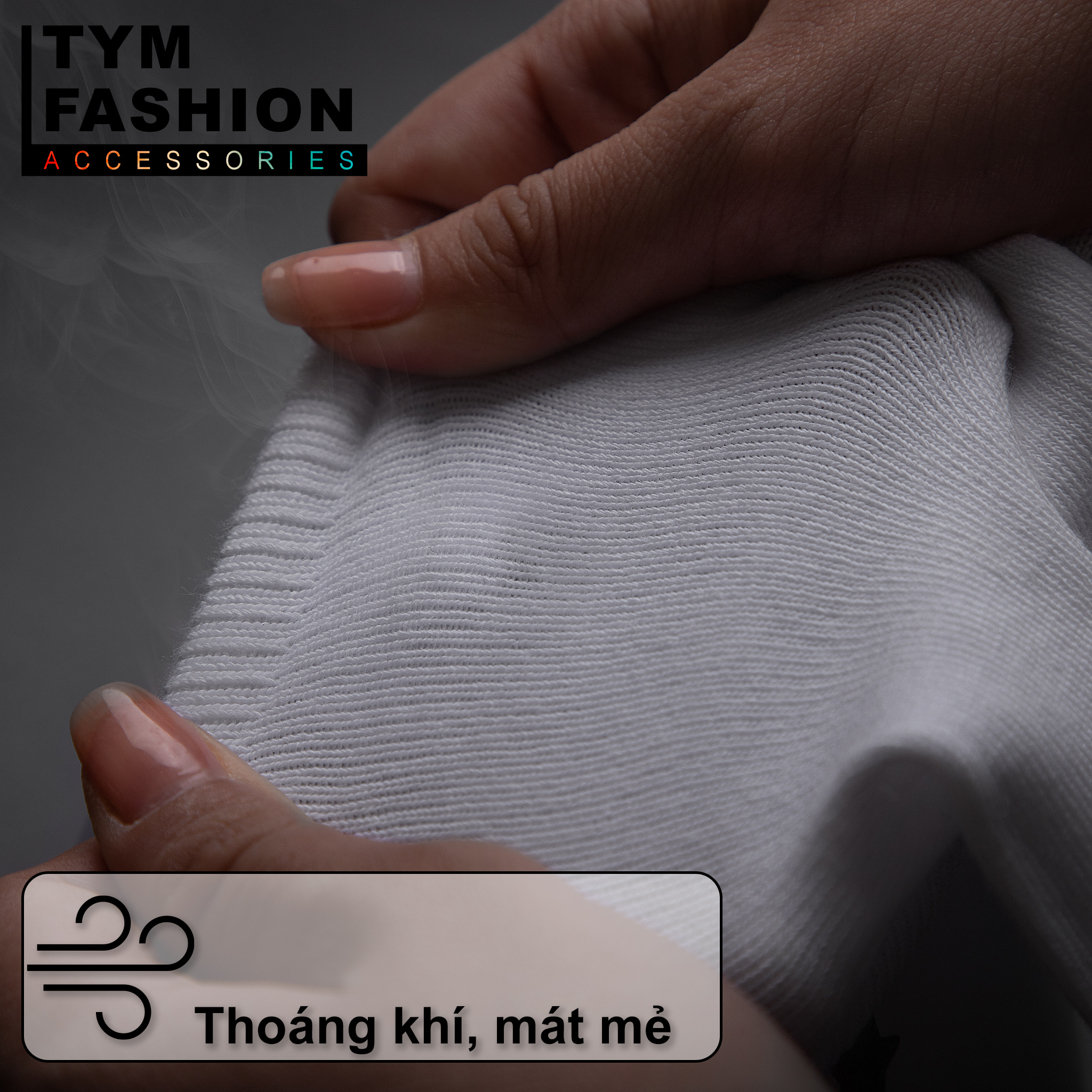 Vớ Cotton dệt cao cấp Nam Nữ TYM - trơn - kích thước Thấp Lửng Cao - Thoáng khí, thấm hút tốt - SOCKT001 - TYM FASHION