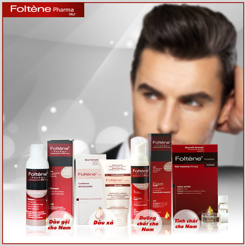Dưỡng chất ngăn rụng tóc Foltène dành cho nam