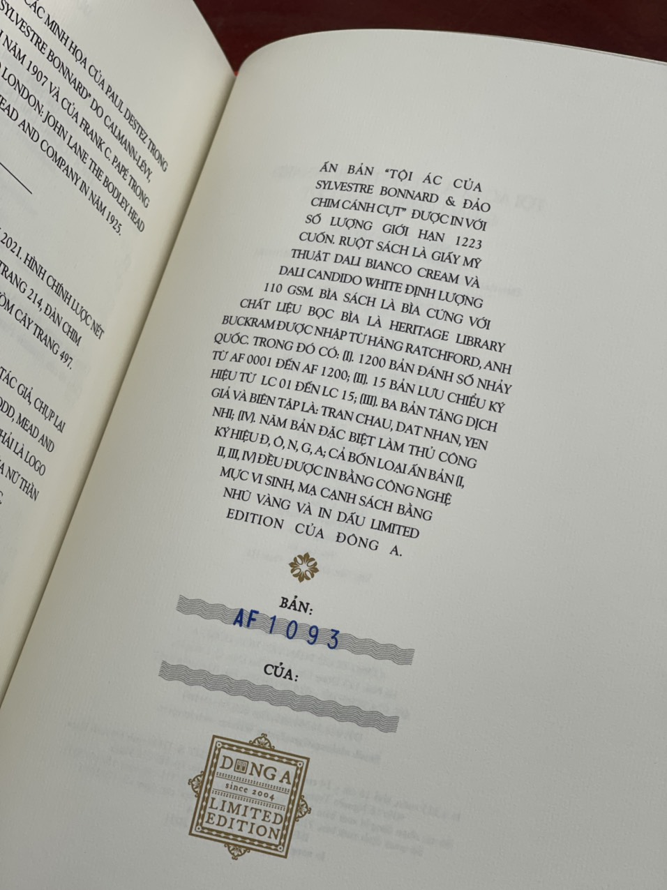 Hình ảnh Combo [trọn bộ 2 cuốn] Tủ sách TRĂM NĂM NOBEL - TỘI ÁC CỦA SYLVESTRE BONNARD và ĐẢO CHIM CÁNH CỤT - THI KHÚC THI PHẨM -