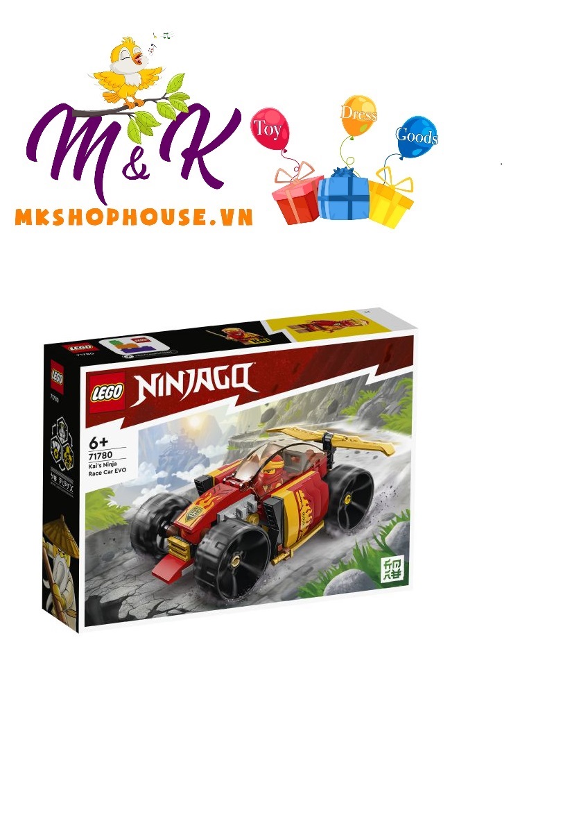 LEGO Ninjago 71780 Xe Đua Địa Hình Tiến Hóa Của Kai (94 Chi Tiết)