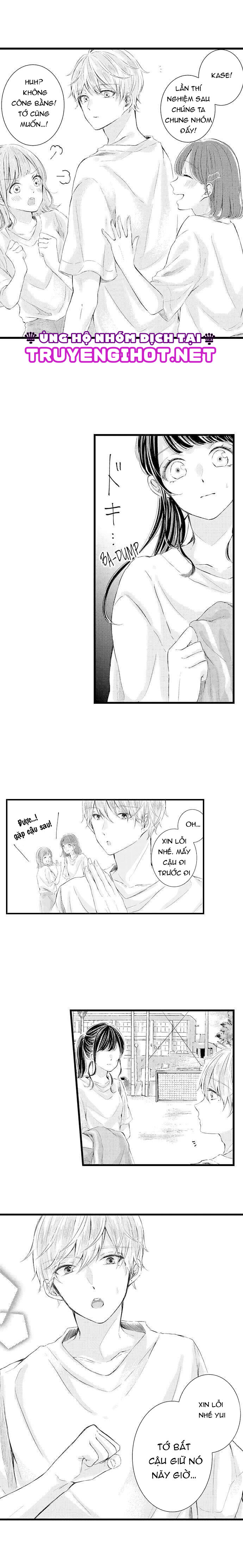 [16+] tớ và cậu chỉ còn cách nhau 0,01mm nữa chapter 11.2 3